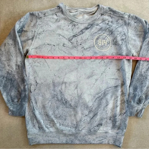 Erie Apparel 814 sweatshirt. Blue. Size small. - Picture 3 of 5